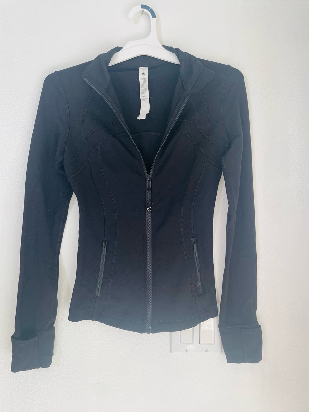 Lululemon Define Jacket Black Full Zip Athletic Jacket Women’s Size 4 - Picture 2 of 4